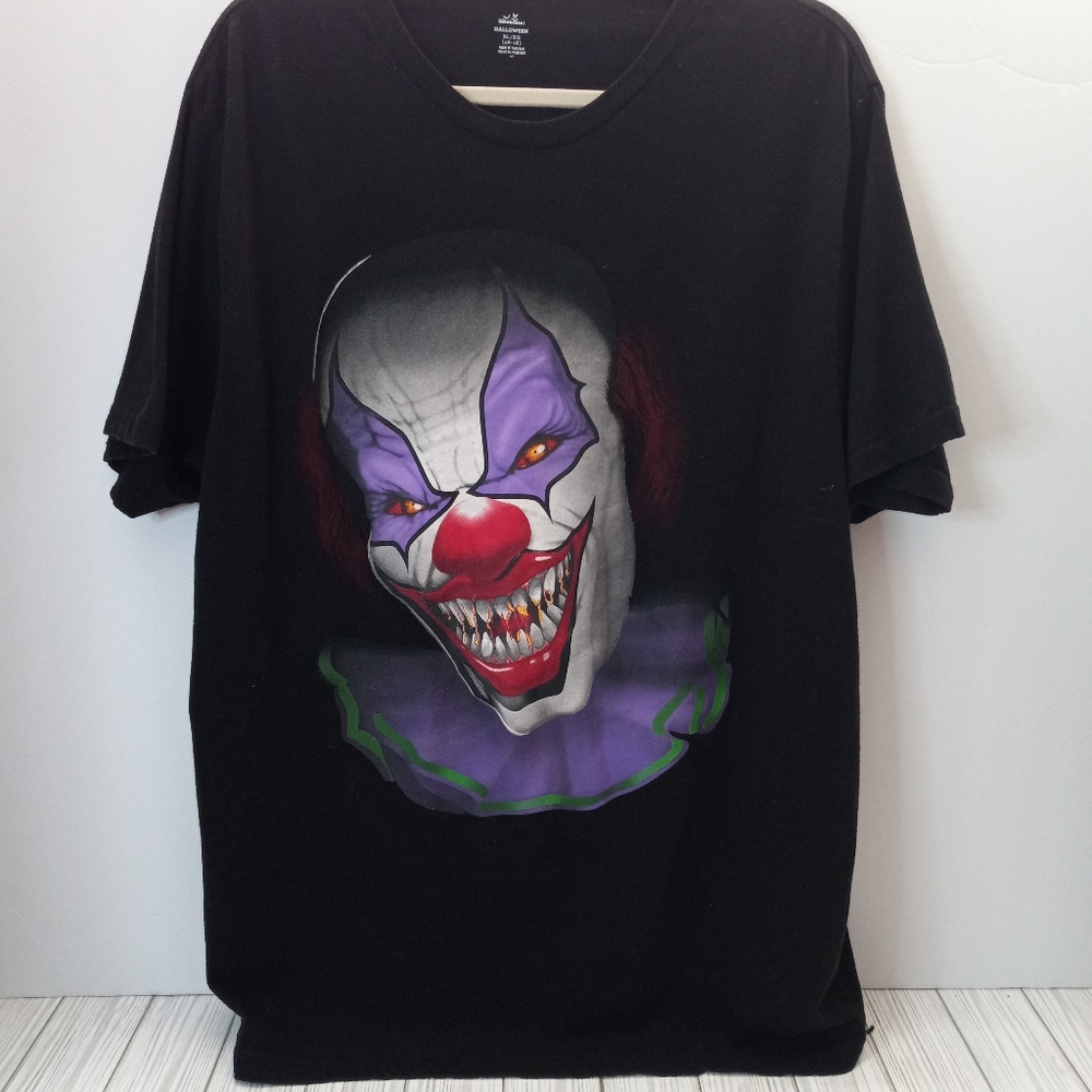 Evil Clown Celebrate! Horror Tee